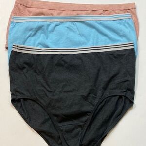 Set Tree Pc Fit For Me Fruit And Loom Women Panties Plus Size 11